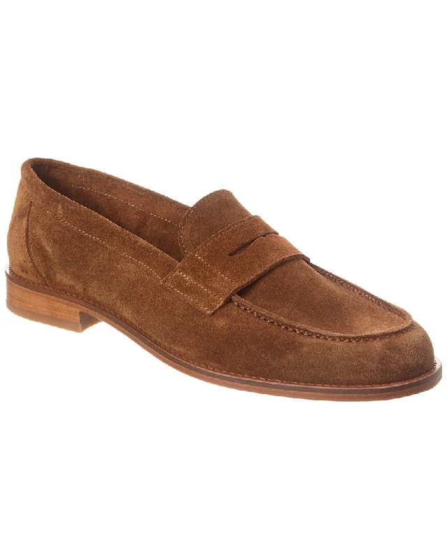 Antonio Maurizi Suede Penny Loafer