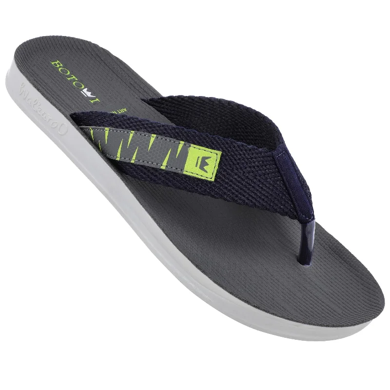 BOTOWI Men's Slipper - BW3501 Grey