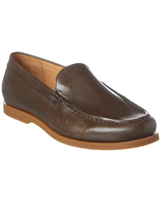 Brass Mark Trail Leather Loafer