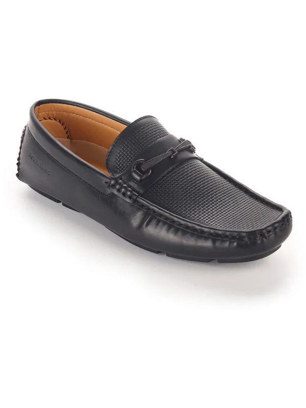 Drive Mens Faux Leather Square Toe Driving Moccasins