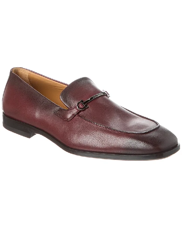 Ferragamo Fedro Leather Loafer