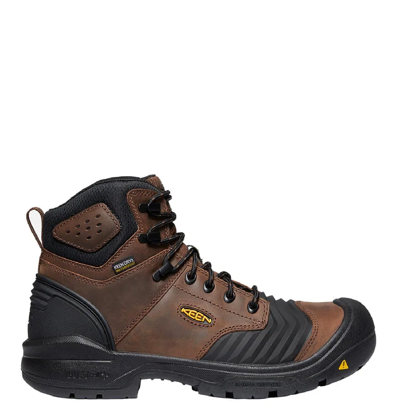 KEEN Utility Men's Portland 6" Waterproof Carbon Fiber Toe Work Boot