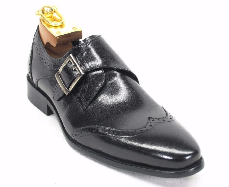 Burnished Wingtip Monk Strap KS099-710