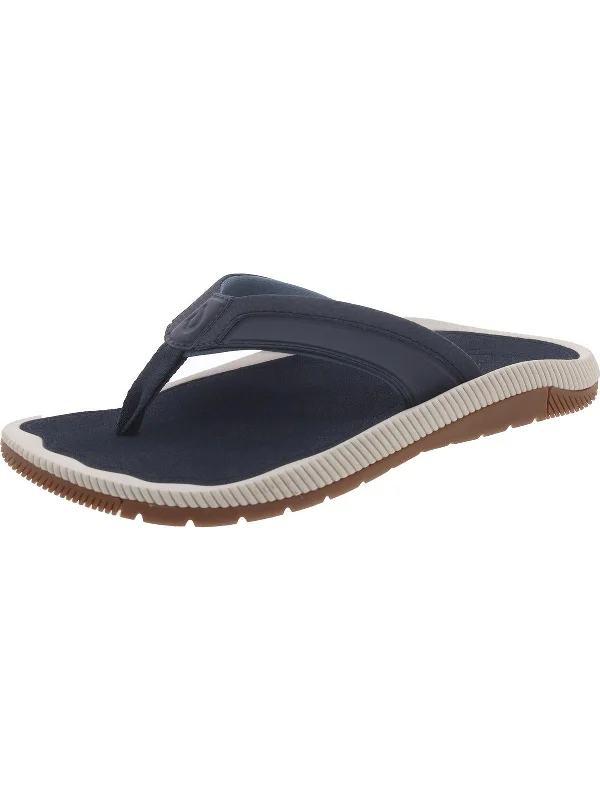 Kukulu Mens Cushioned Footbed Lifestyle Flip-Flops