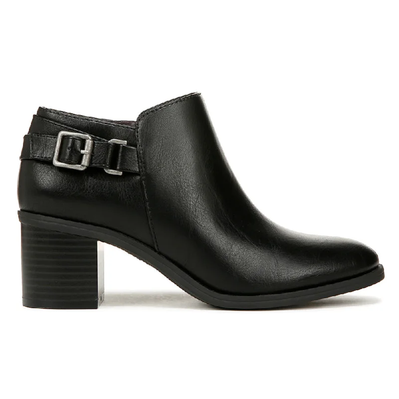 Lorelai Round Toe Zippered Ankle Booties