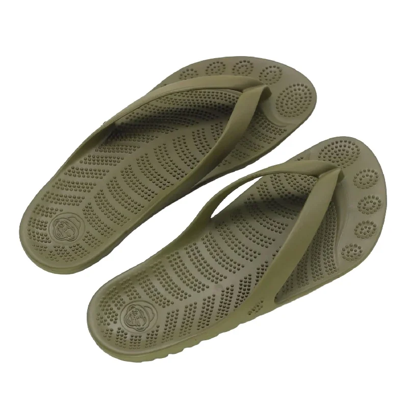 Men's Adventurer Classic Flip Flops In Seaweed Green