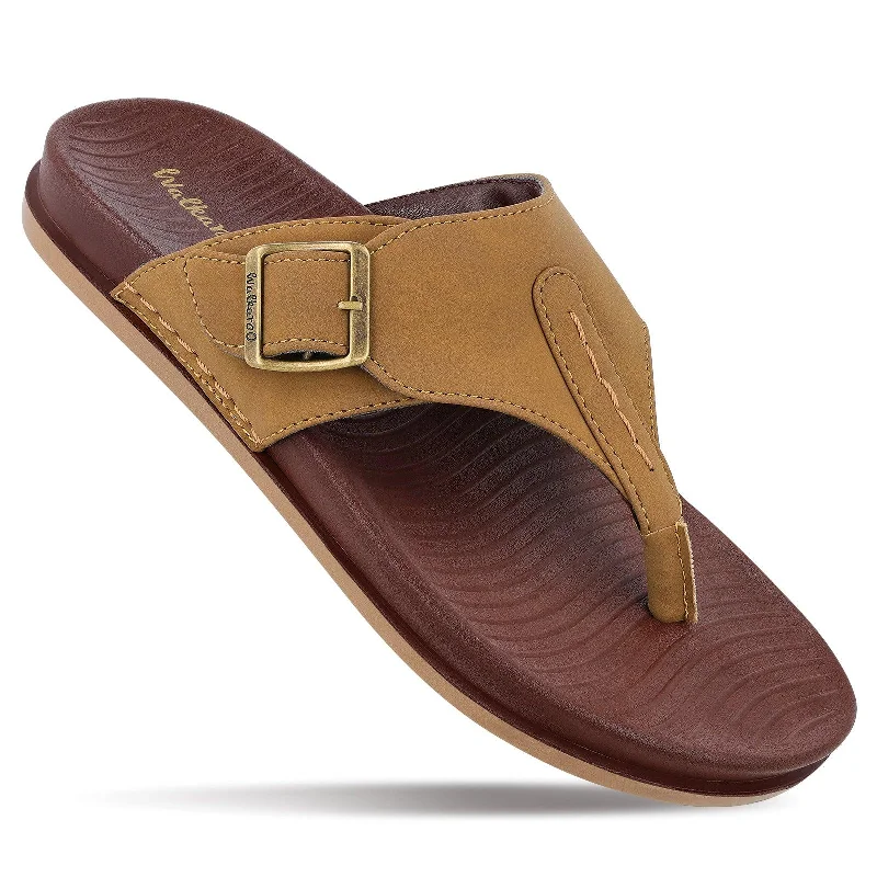 Men's Daily Wear Comfort Sandals - WE1024 Yellowish Tan