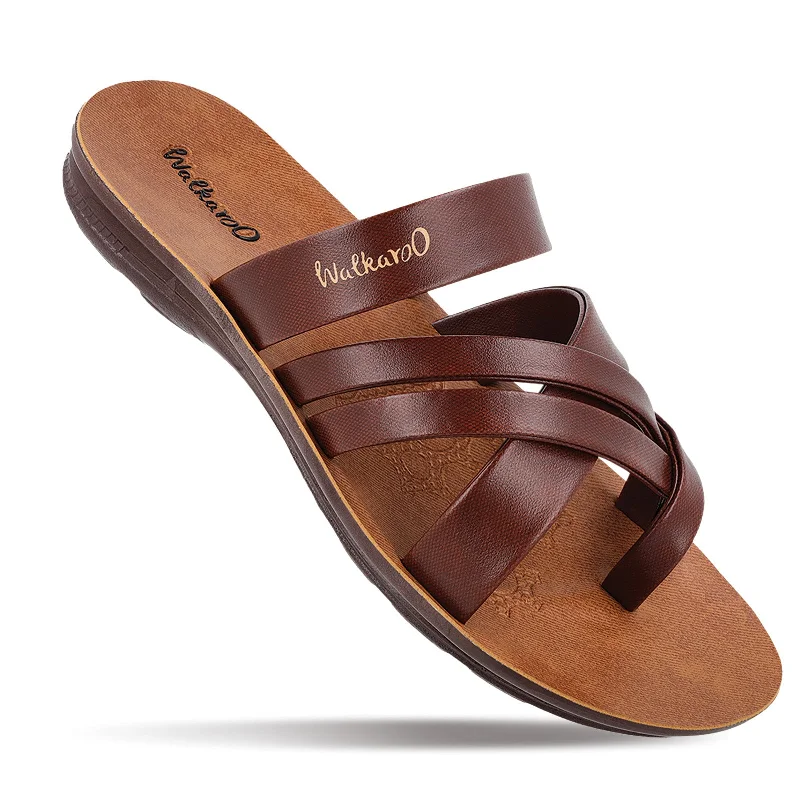 Men's Daily Wear Sandals  - W5687 Tuscan Brown