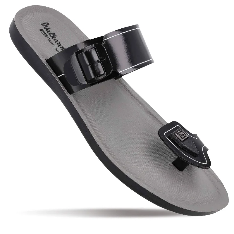 Men's Daily Wear Sandals - WG5621 Grey Black