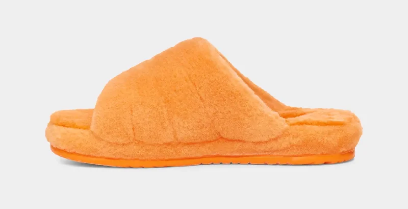 Men's Fluff You Slipper In Orange