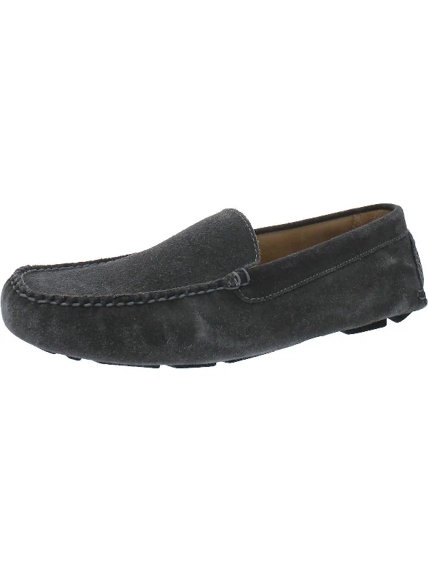 Mens Suede Driving Moccasins