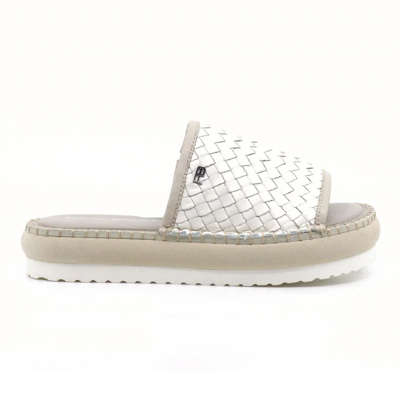 Men's Tai Woven Slip-Ons In Panna