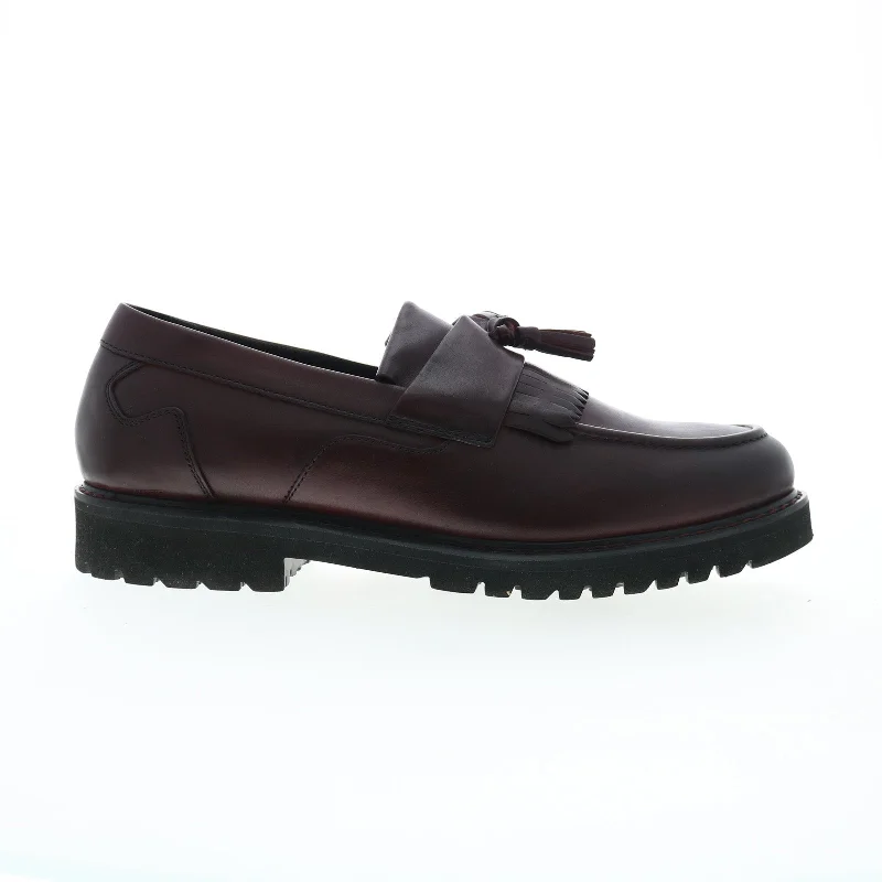 Rockport Maverick Tassel Mens Burgundy Loafers & Slip Ons Casual Shoes