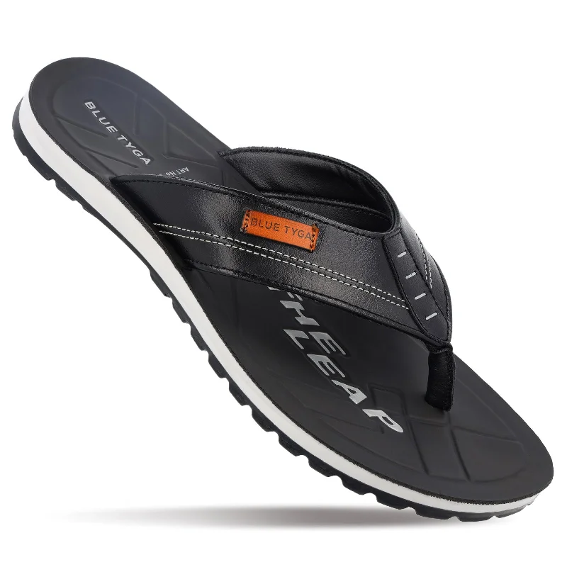 Walkaroo Men Sandals  - BT1007 Black