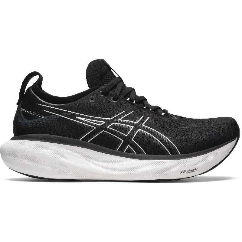 Asics Gel Nimbus 25 Mens Running Shoes - Black