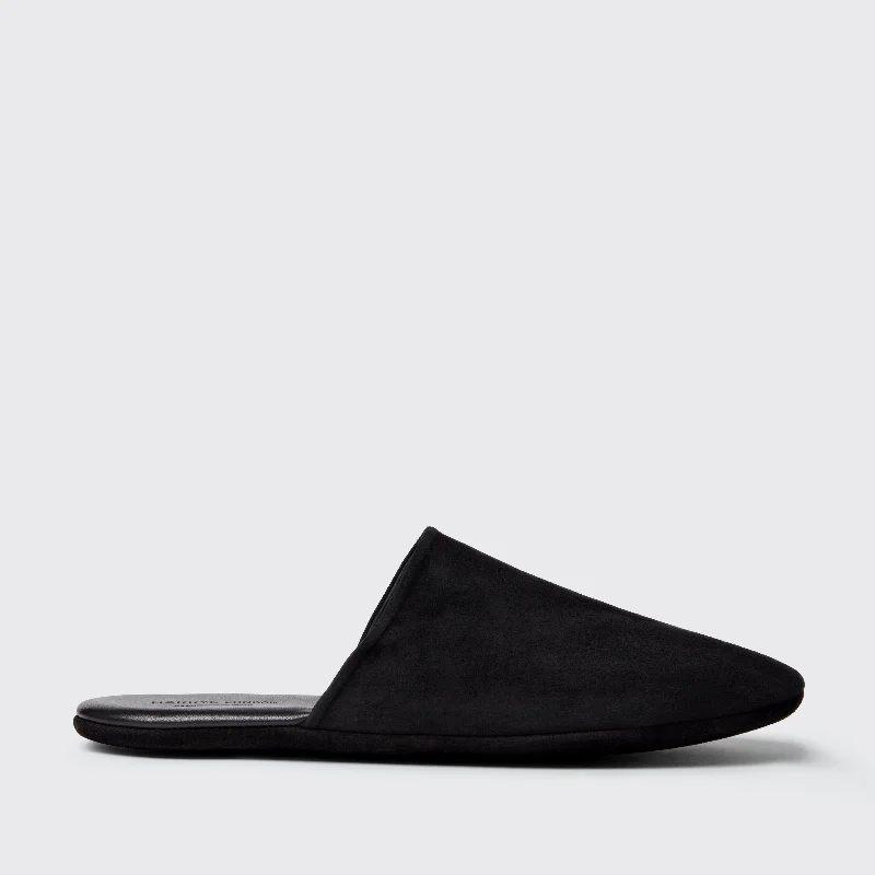 Jake Travel Suede Black