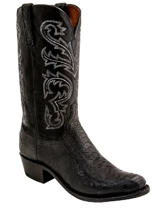 Men's Nick Smooth Ostrich Leg Boots