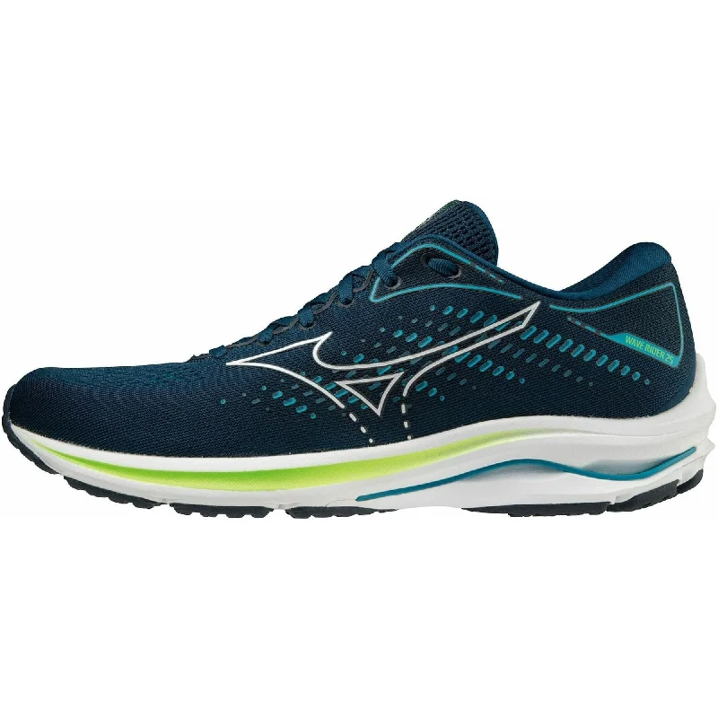 Mizuno Wave Rider 25 Mens Running Shoes - Blue