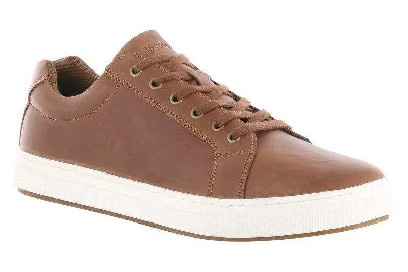 Propet Koda Leather Sneaker Tan