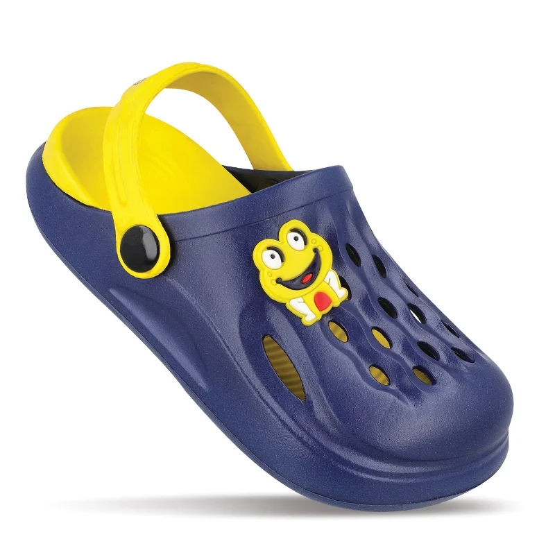 Walkaroo Boys Sandals Footwear  - WK360 Navy Blue Yellow